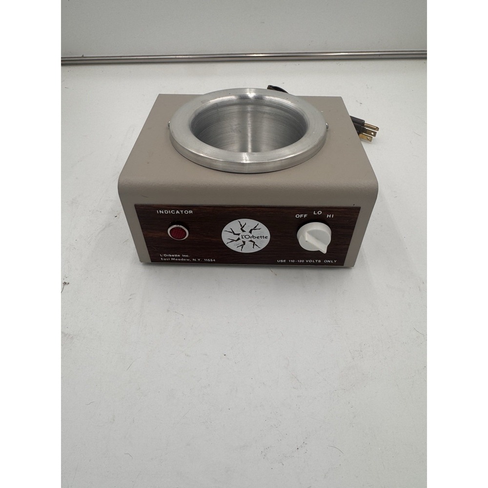 L'Orbette 120V 14oz Professional Wax Warmer Tested Works  LNC